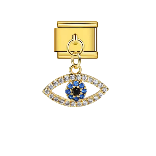 Blaues Auge Charm
