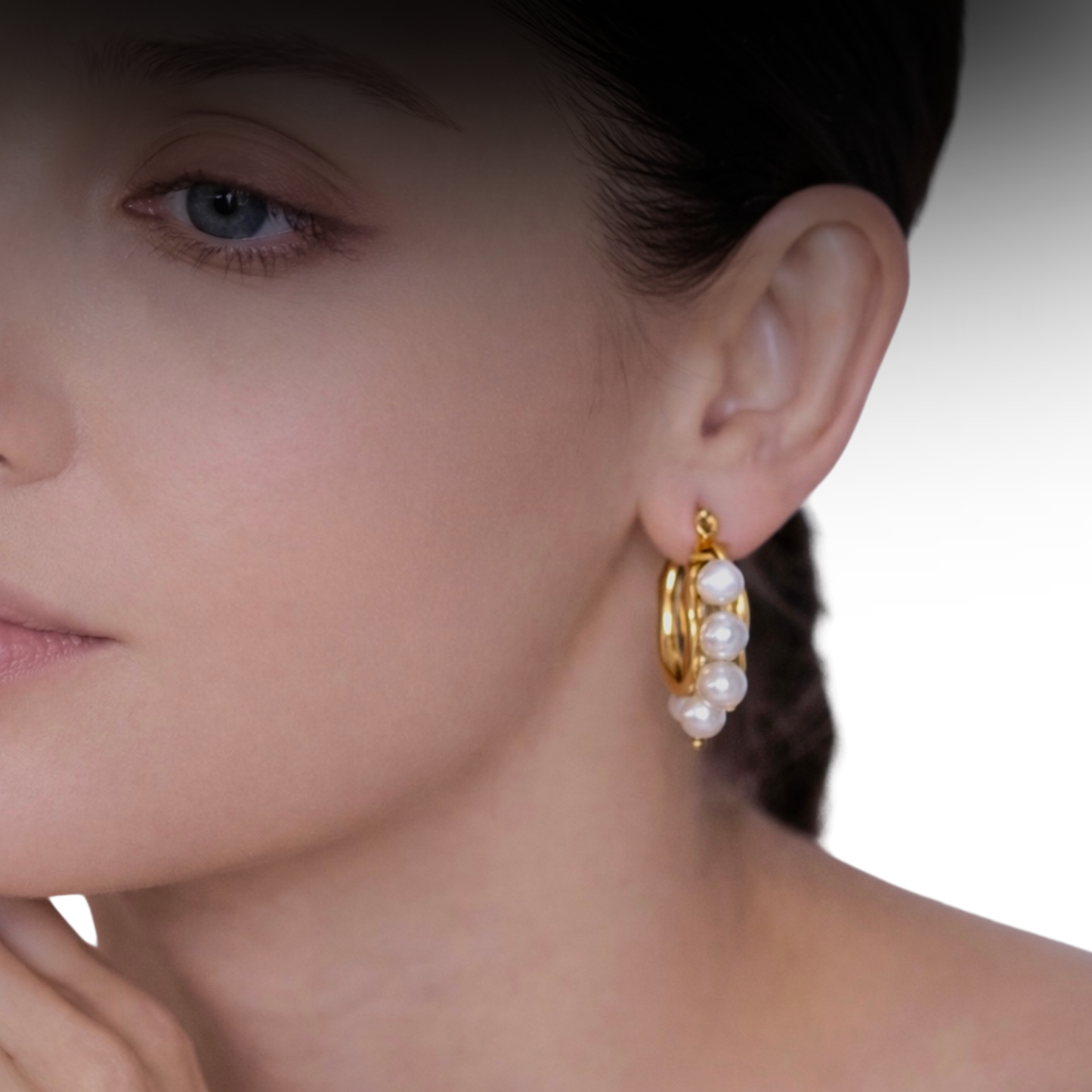 Sienna Perlen Ohrringe