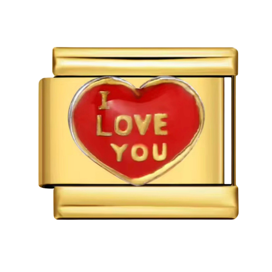 I Love You Charm