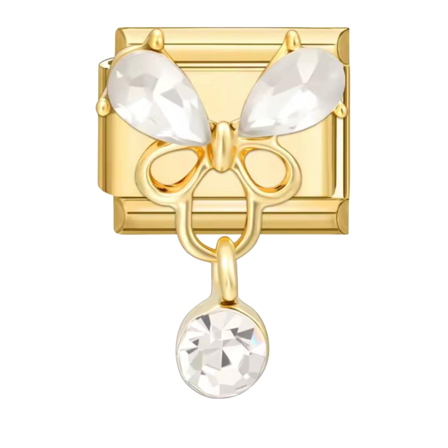 Schmetterling Drop Charm