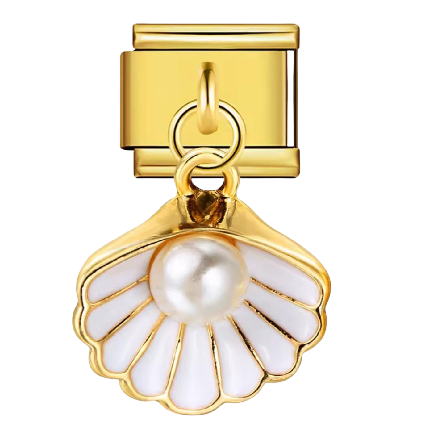 Perlen & Muschel Charm