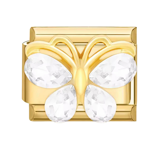 Schmetterling Charm funkelnd