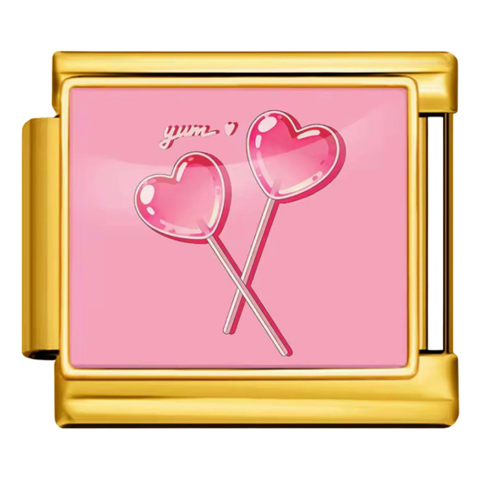 Herz Lollipop Charm