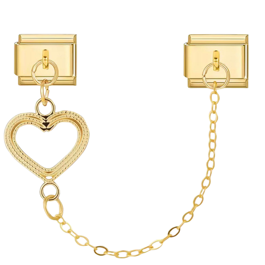 Herz Charm mit Kette