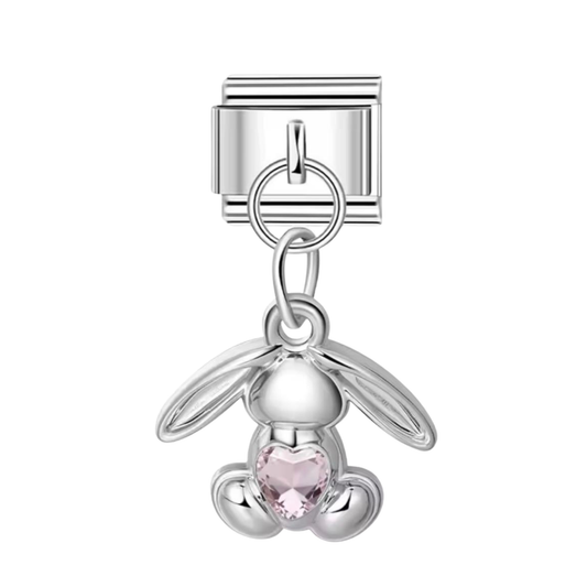 Hasen Charm mit Herz