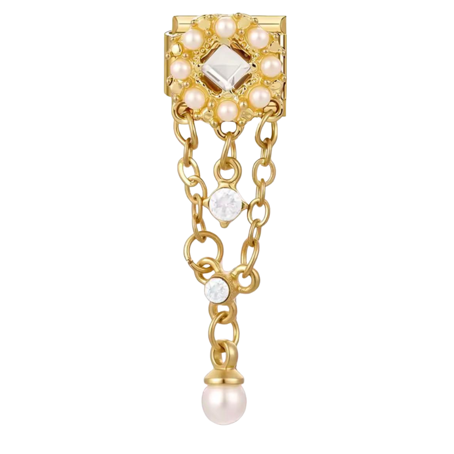 Perlen & Steinchen Ketten Charm