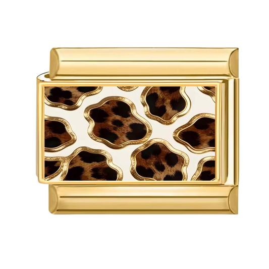 Leopard Muster Charm