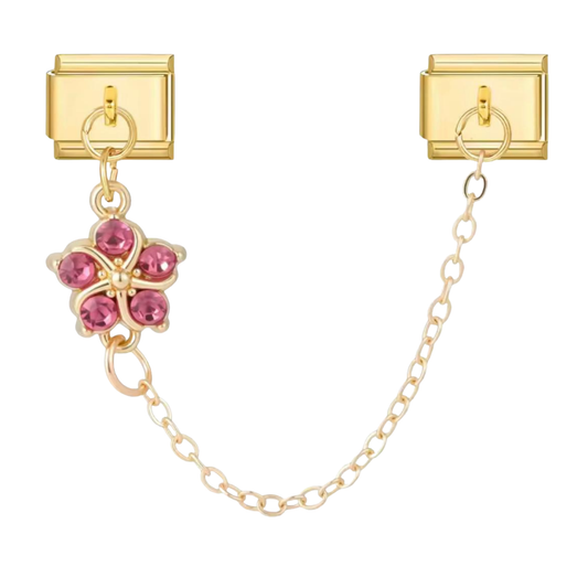 Blüten Ketten Charm